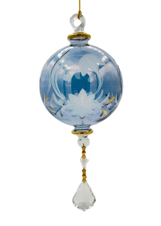 Floral Scroll Drop Ornament - 20cm