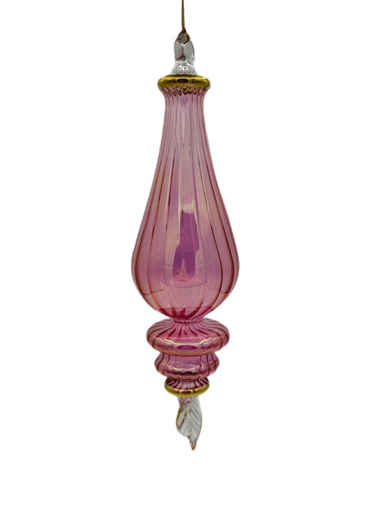Celestial Teardrop Glass Ornament - 15cm
