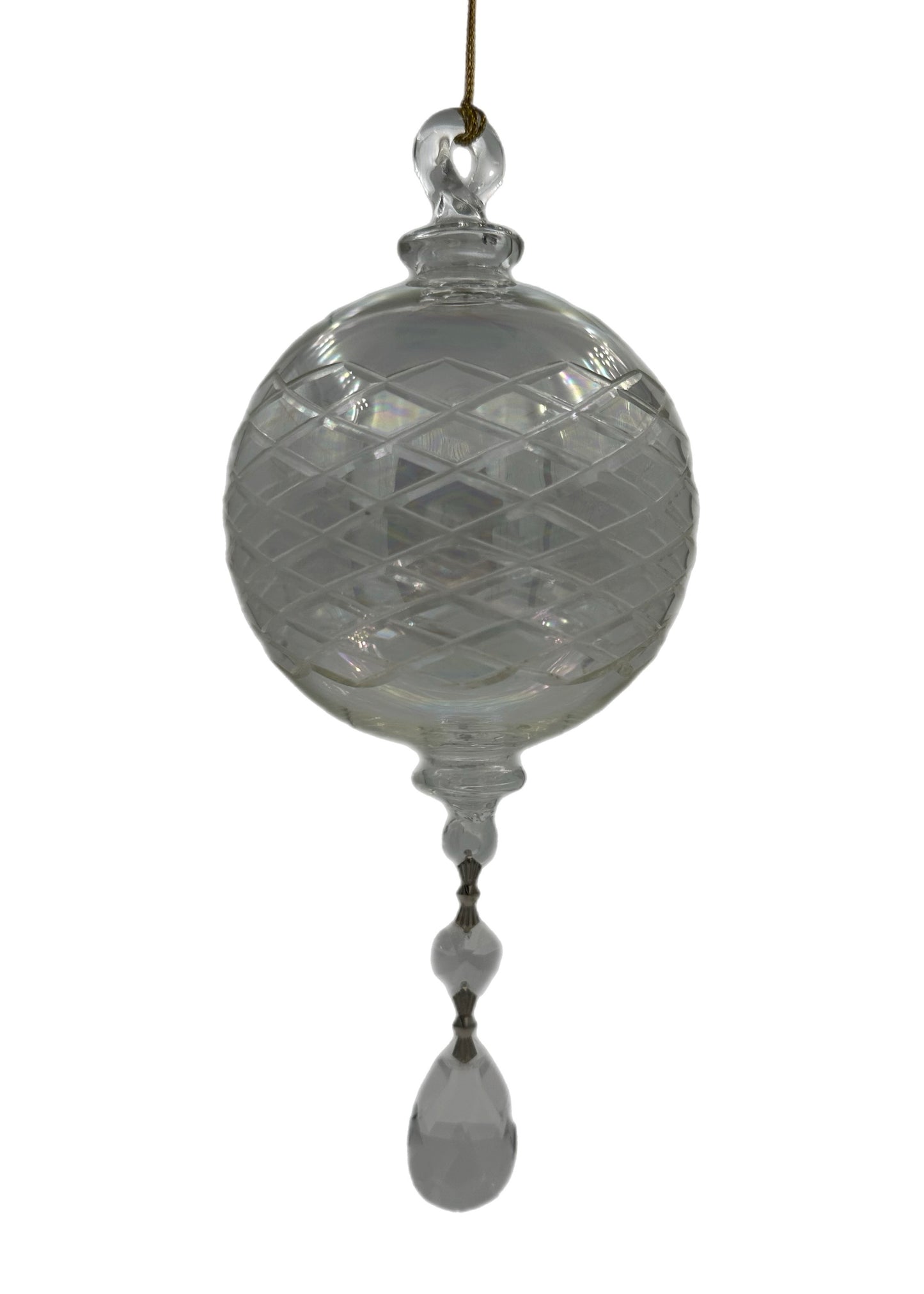 Crystal Elegance Drop Ornament - 20cm