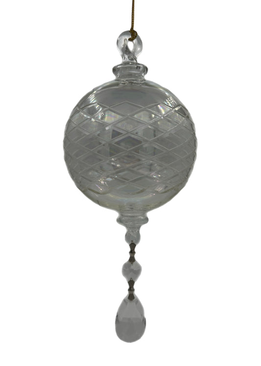 Crystal Elegance Drop Ornament - 20cm