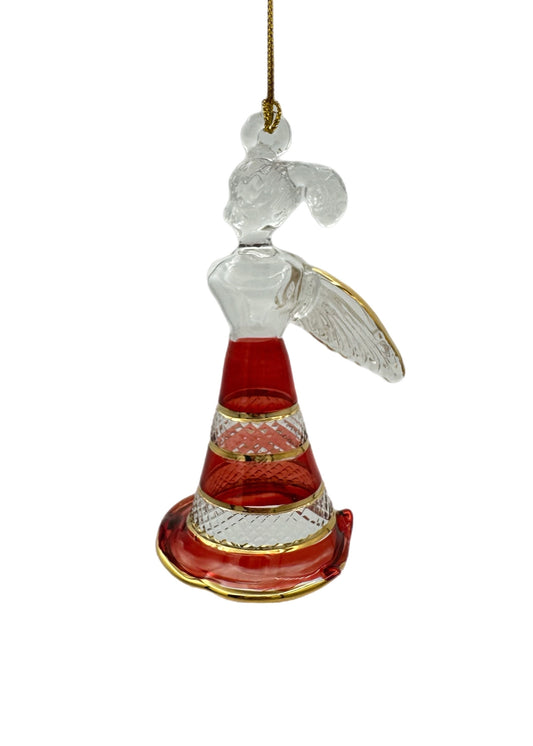 Heavenly Grace Glass Angel Ornament - 14cm