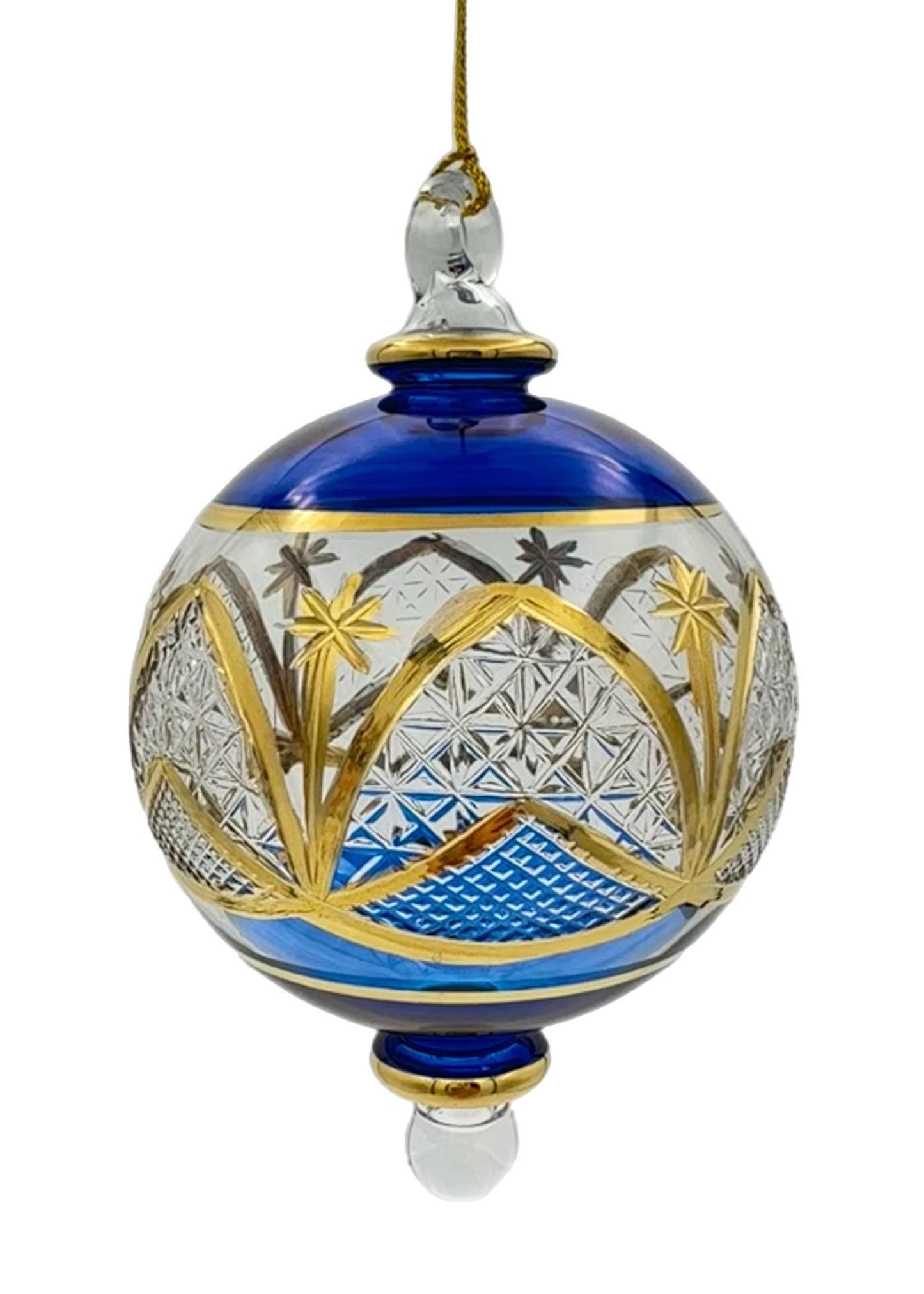 Starcrest Glass Ball Ornament - 14cm