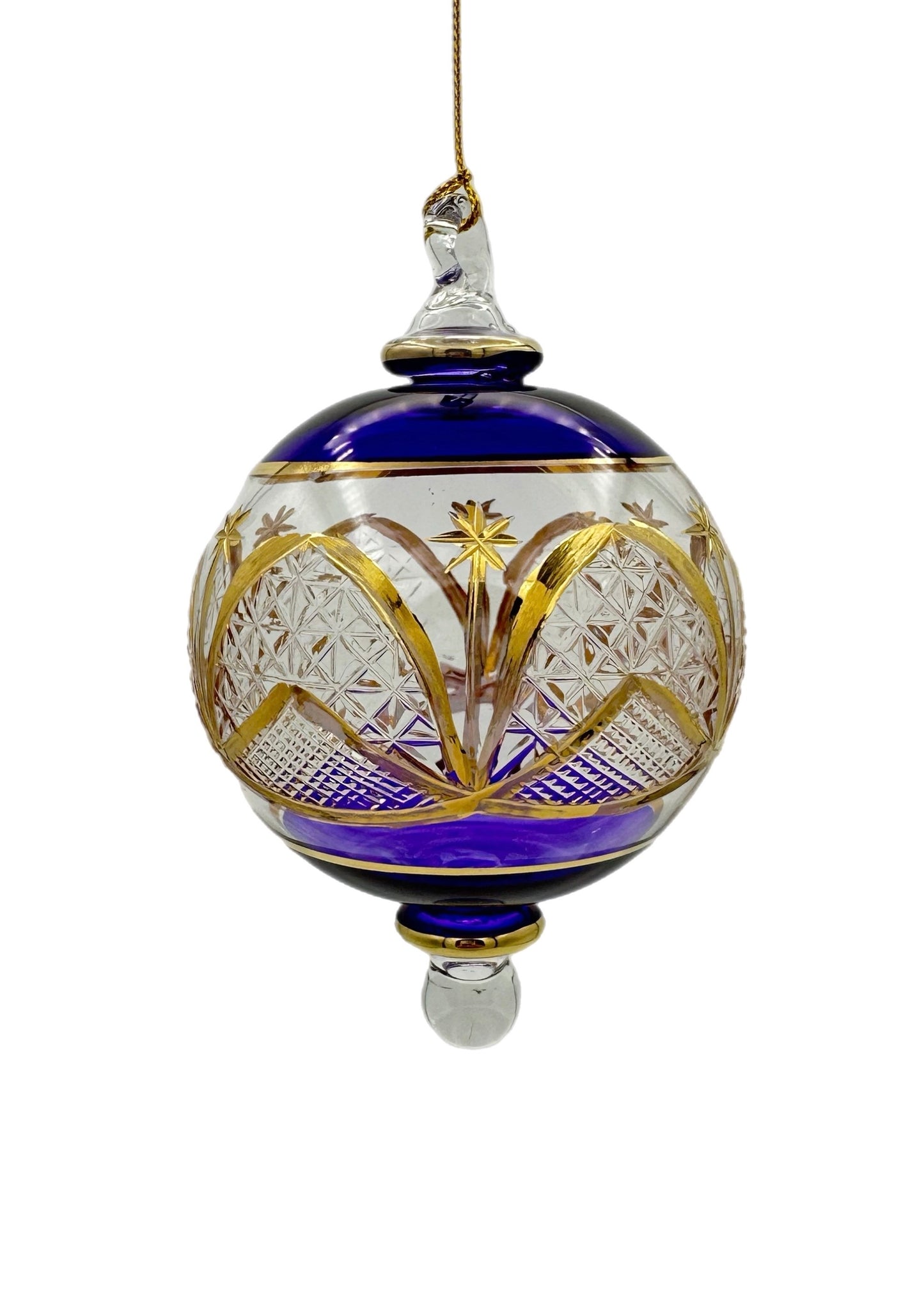 Starcrest Glass Ball Ornament - 14cm