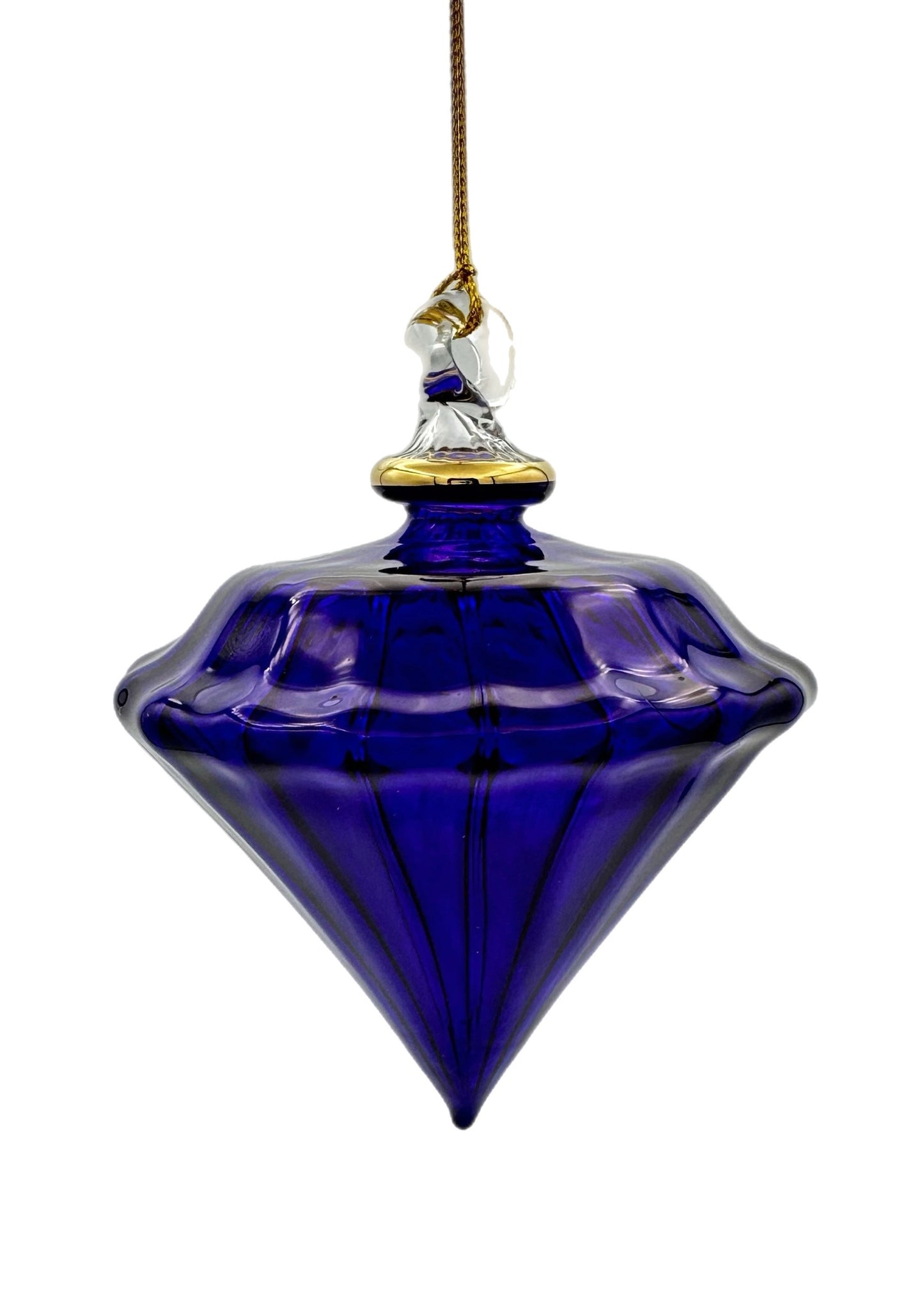 Twilight Jewel Glass Ornament - 14cm